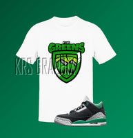 Shirt To Match Jordan 3 Pine Green 3s Tee Retro | Pine Green 3s Shirt