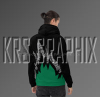 Pine Green 3 All Over Print Hoodie