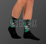 Pine Green 3s Socks