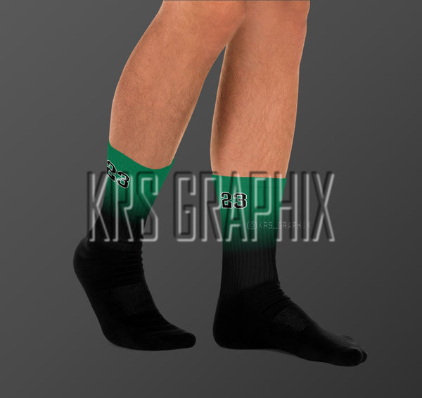 Pine Green 3s Socks
