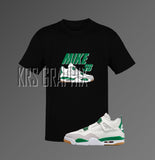 T-Shirt To Match Jordan 4 Pine Green Sb - Mike Sb
