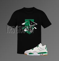 T-Shirt To Match Jordan 4 Pine Green Sb - Raiden Inspired