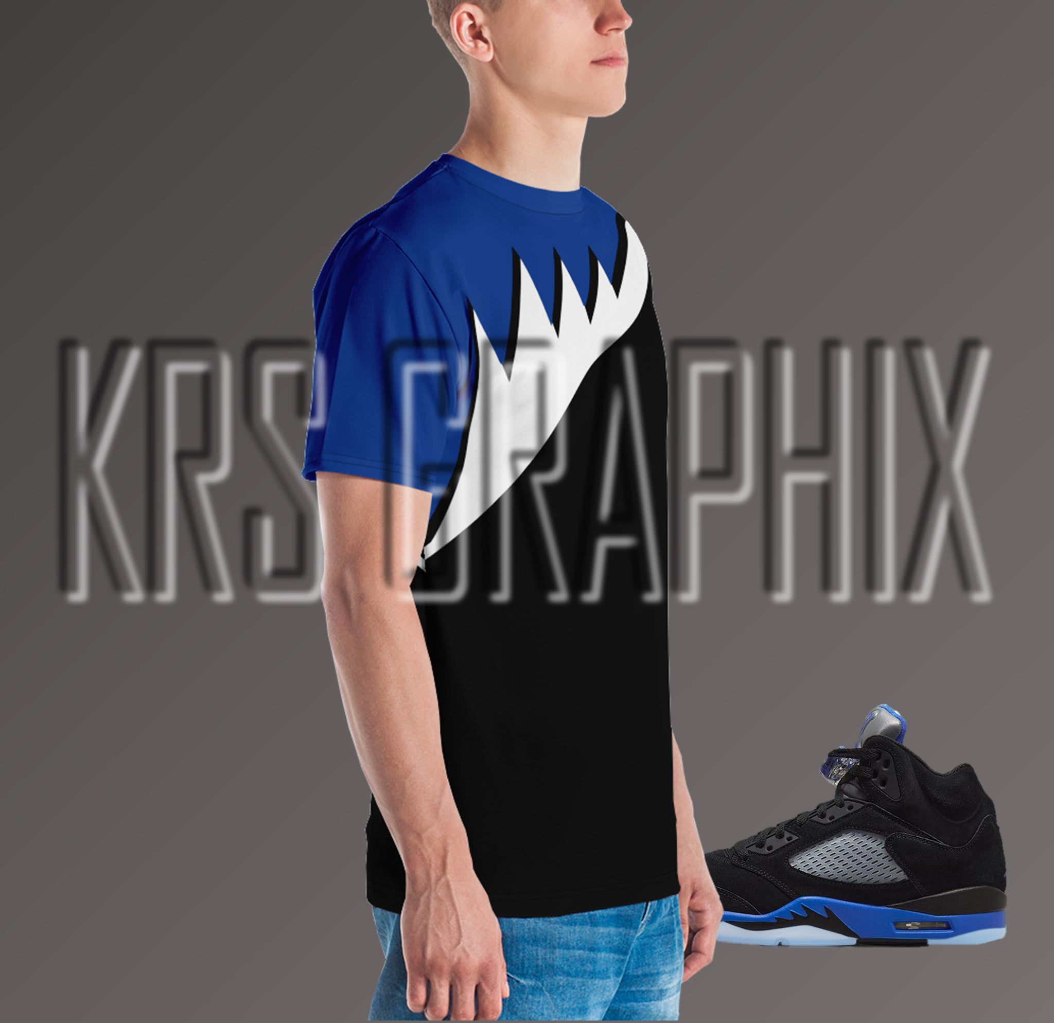 nike racer blue shirt